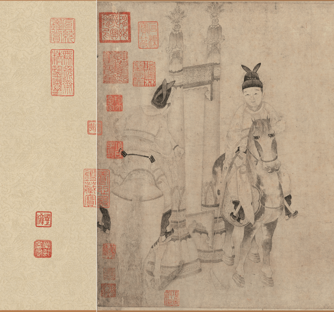 古画中的帝王 唐玄宗和嫔妃骑马打球 ——《明皇击球图》赏析|xiongmao体育(图4)
古画中的帝王 唐玄宗和嫔妃骑马打球 ——《明皇击球图》赏析|xiongmao体育(图4)