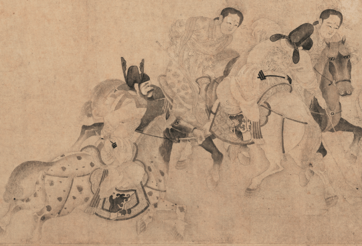 古画中的帝王 唐玄宗和嫔妃骑马打球 ——《明皇击球图》赏析|xiongmao体育(图9)
古画中的帝王 唐玄宗和嫔妃骑马打球 ——《明皇击球图》赏析|xiongmao体育(图9)